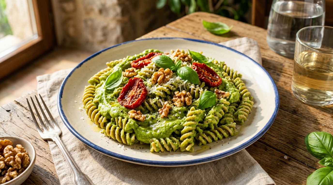Pasta de trigo integral